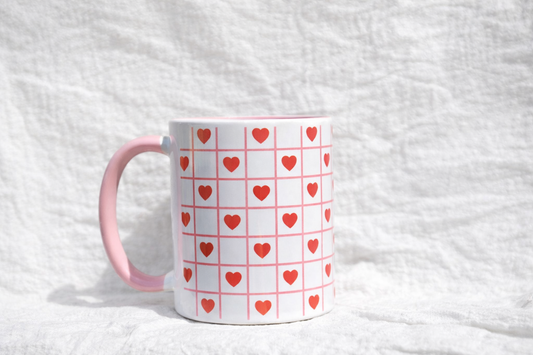 Taza corazones